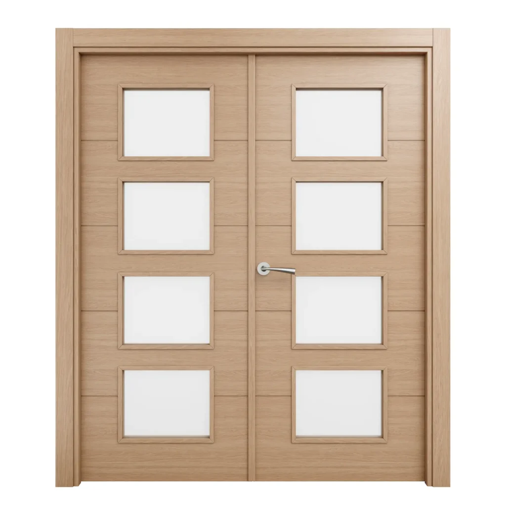 Puerta Doble Roble Toledo 4R 4V